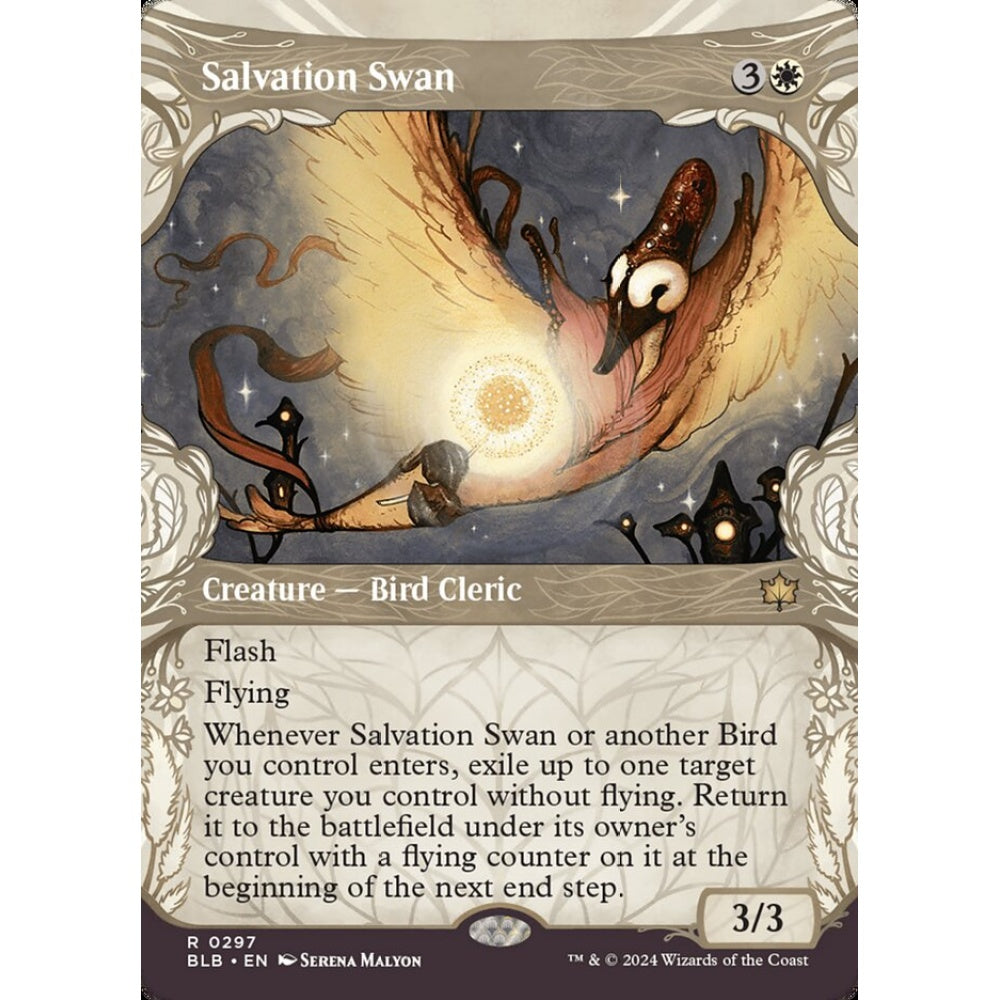 Salvation Swan, 297, rare, Magic: The Gathering, Bloomburrow
