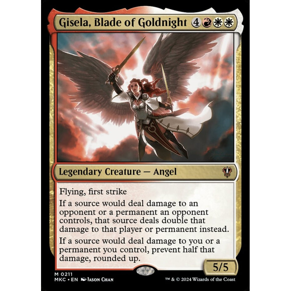 Gisela, Blade of Goldnight mythic 211 Magic the Gathering Murders at Karlov Manor Commander