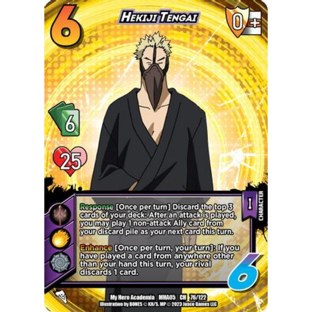 Hekiji Tengai, 76/122, CH, UniVersus, MHA05 Undaunted Raid