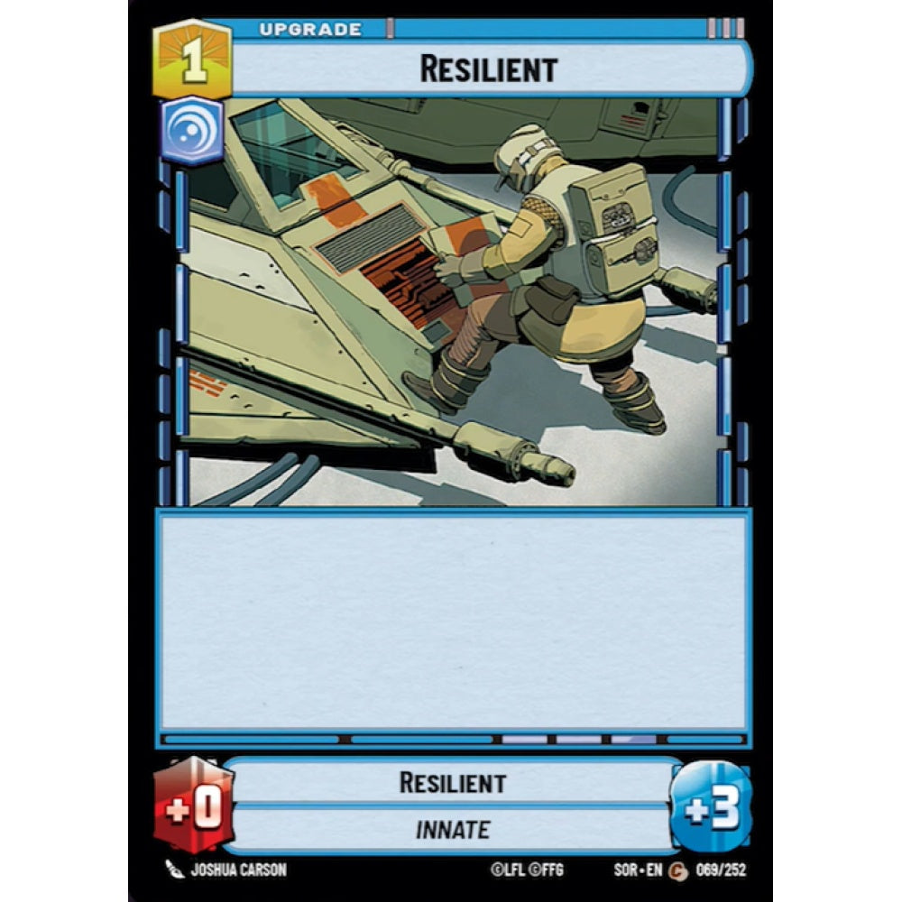 Resilient, 69, C, Star Wars Unlimited, Sparks Of Rebellion