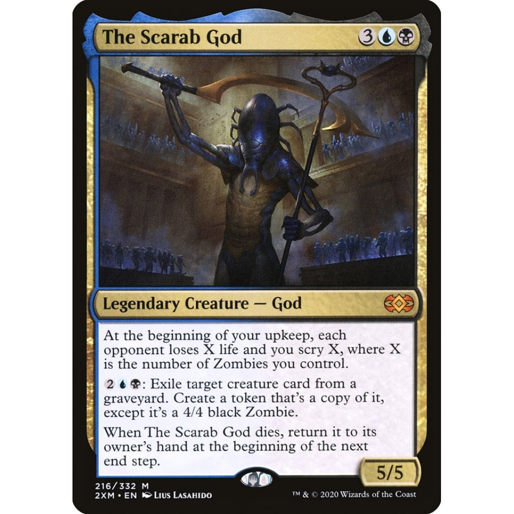 The Scarab God mythic 216 Magic the Gathering Double Masters