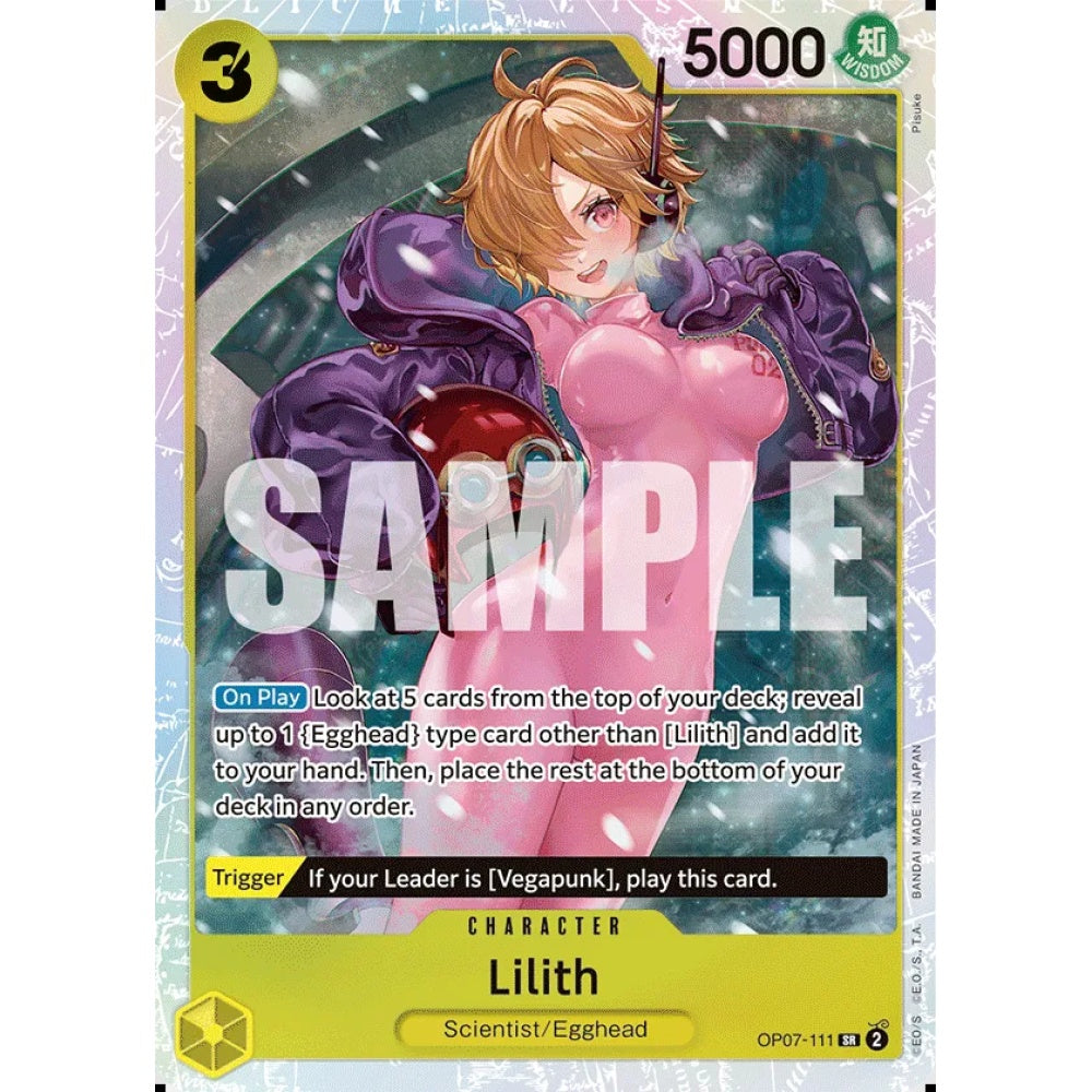Lilith, OP07-111, Super Rare, One Piece, 500 Years in the Future