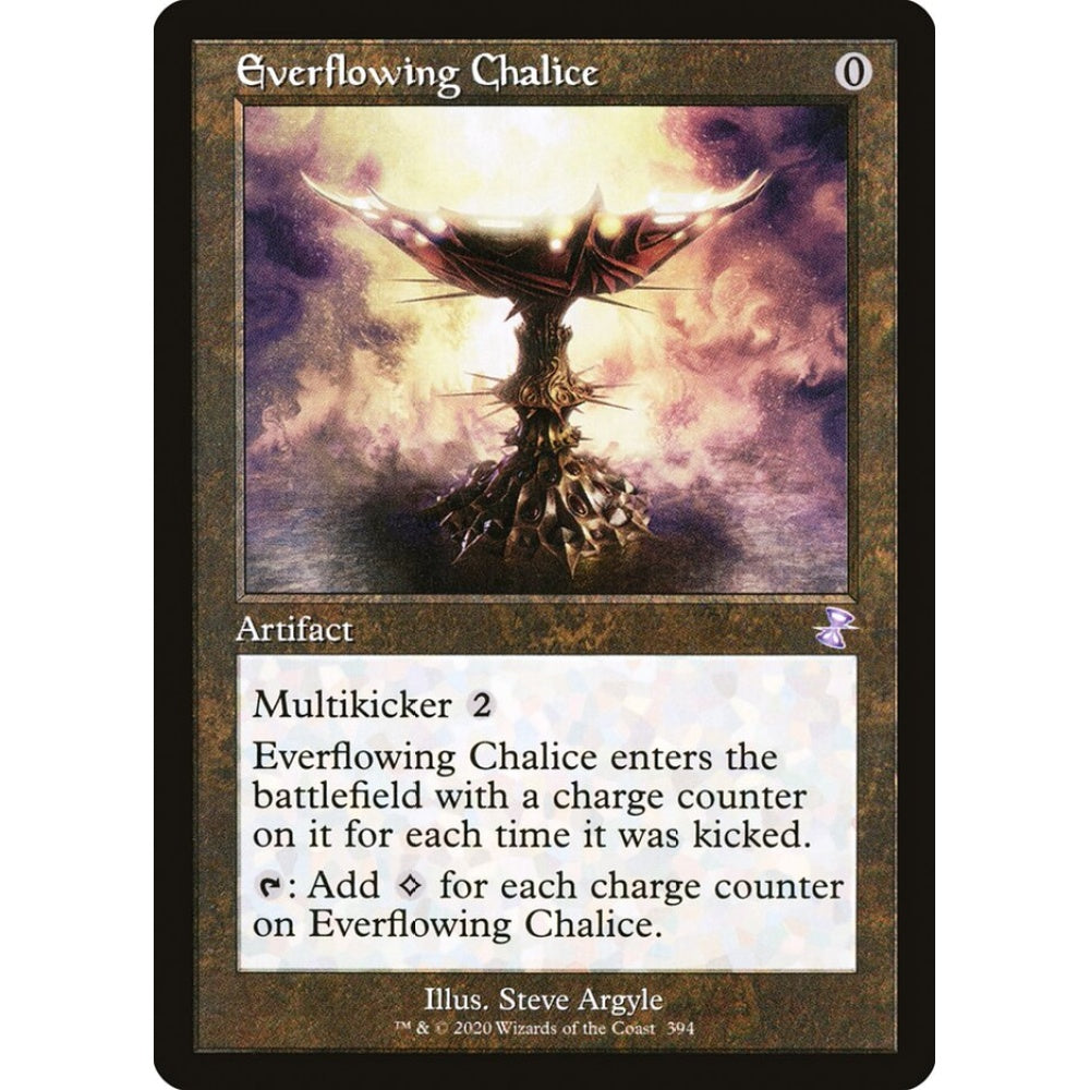 Everflowing Chalice special 394 Magic the Gathering Time Spiral Remastered