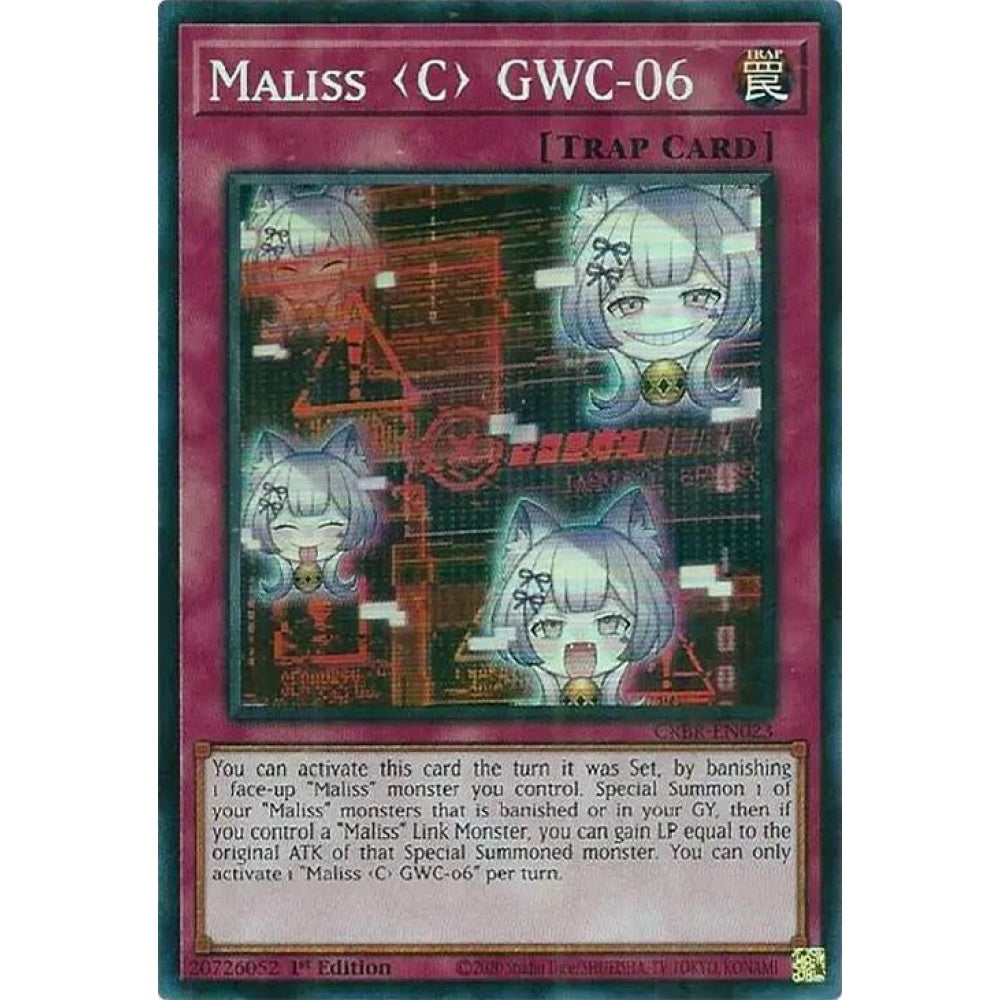 Maliss C GWC-06 (SR) CRBR-EN023 Super Yu-Gi-Oh Crossover Breakers