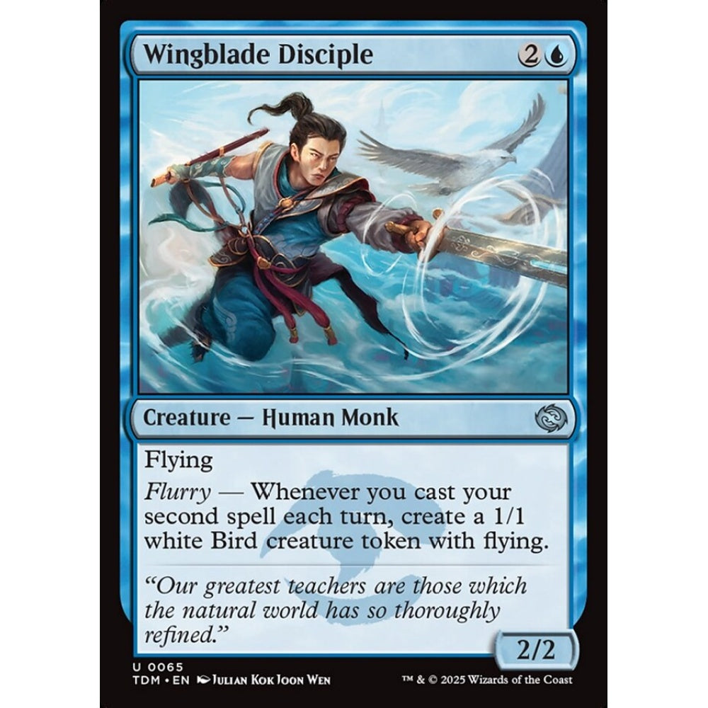 Wingblade Disciple uncommon 65 Magic the Gathering Tarkir: Dragonstorm
