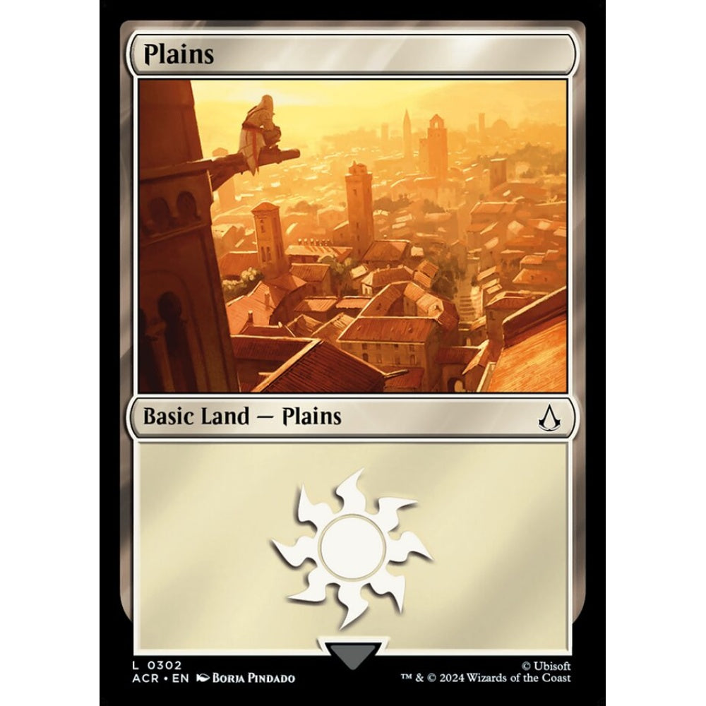 Plains common 302 Magic the Gathering Assassin's Creed