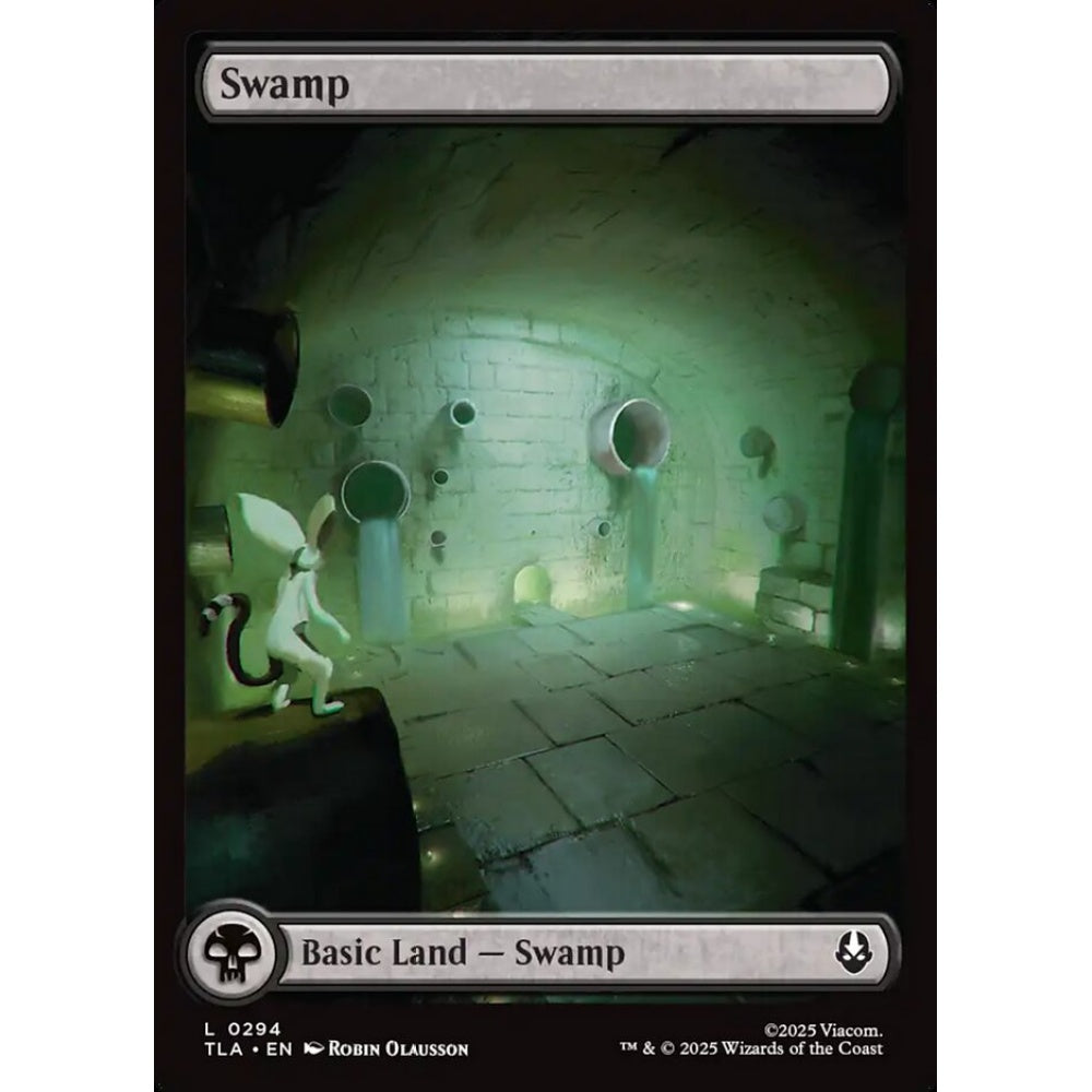 Swamp common 294 Magic the Gathering Avatar: The Last Airbender
