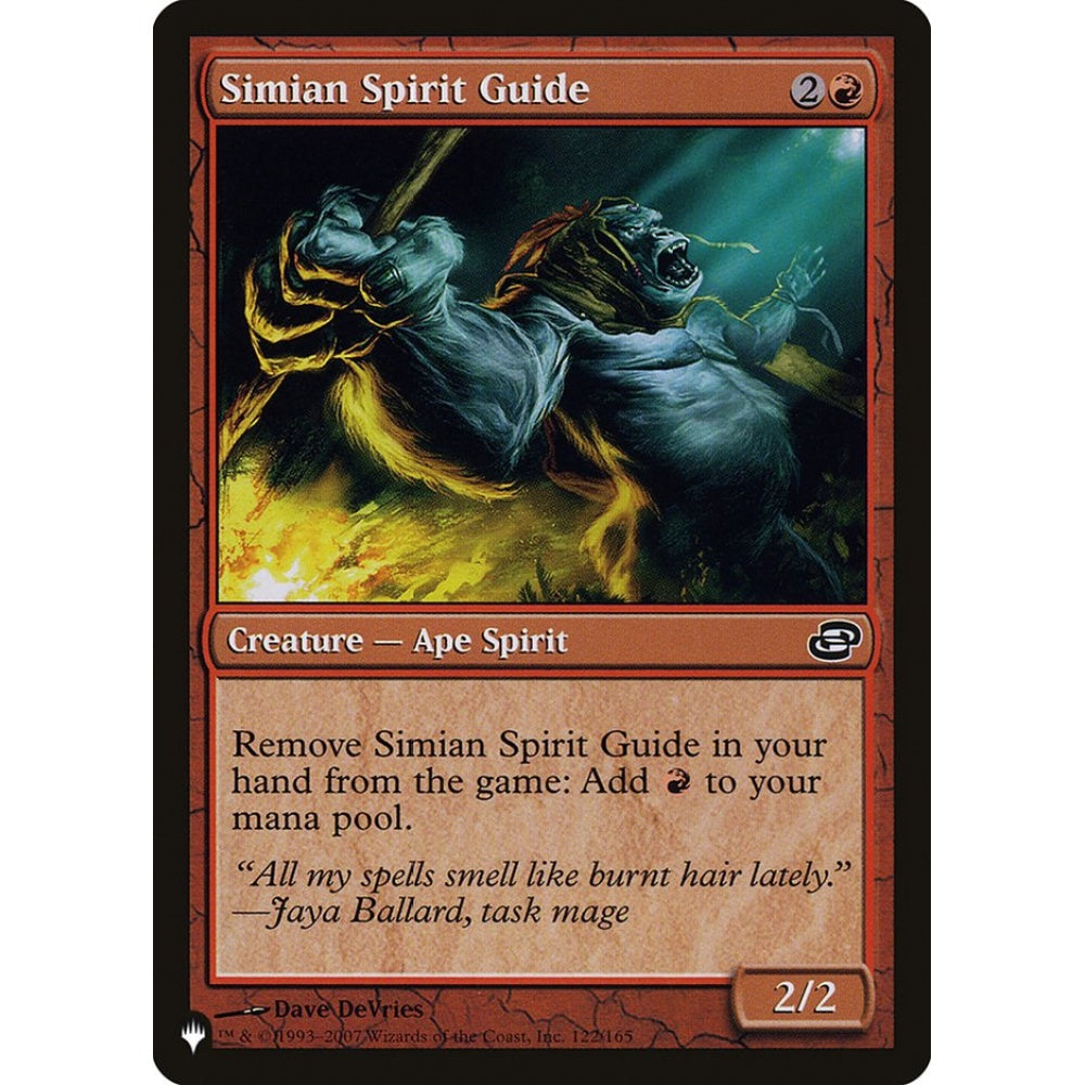 Simian Spirit Guide common PLC-122 Magic the Gathering The List
