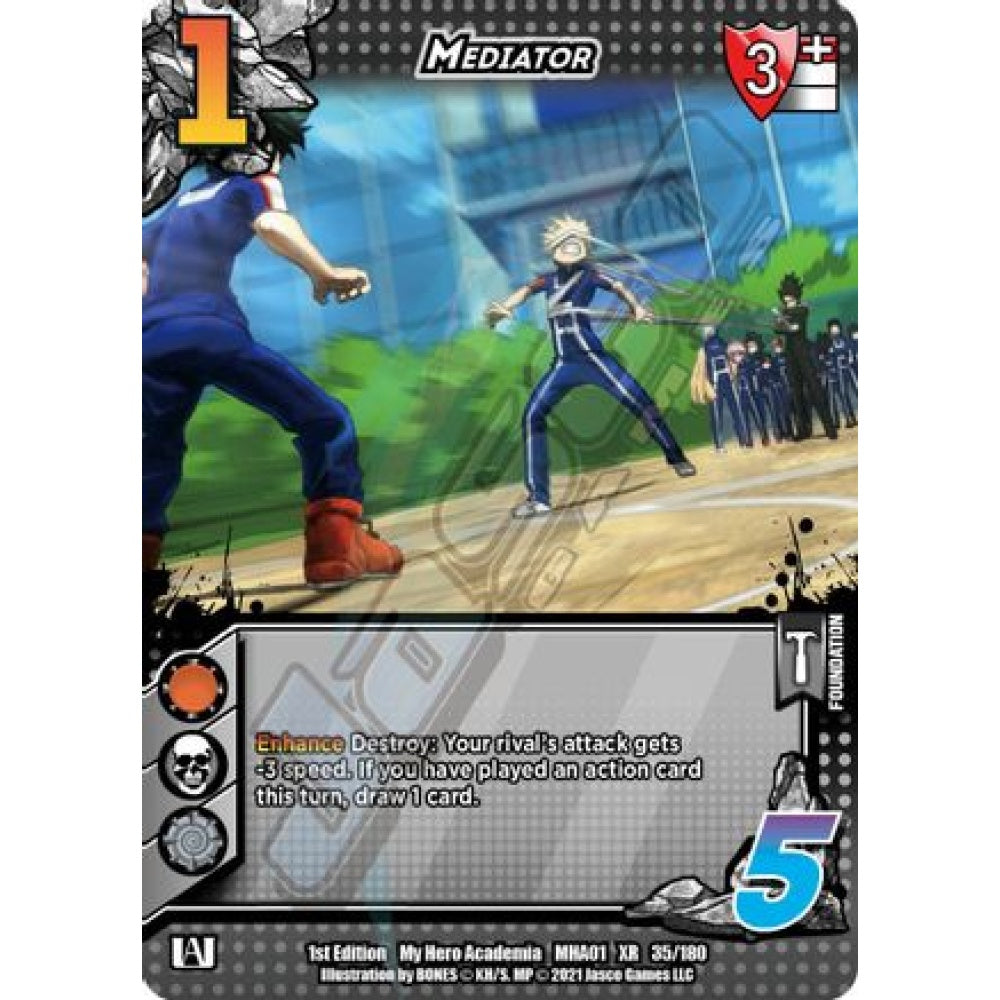 Mediator, 35/180, XR, UniVersus, MHA01 My Hero Academia