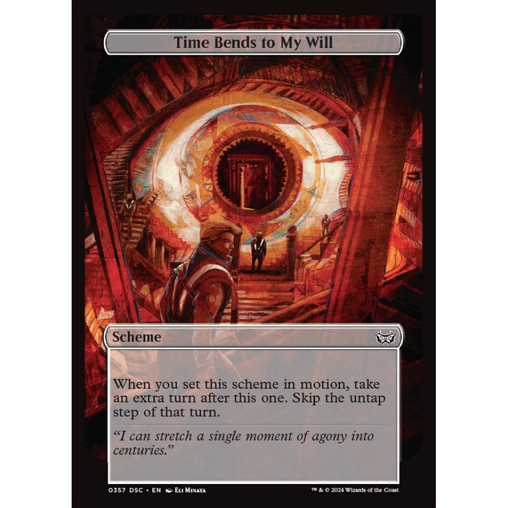 Time Bends to My Will, 357, common, Magic: The Gathering, Duskmourn: House of Horror