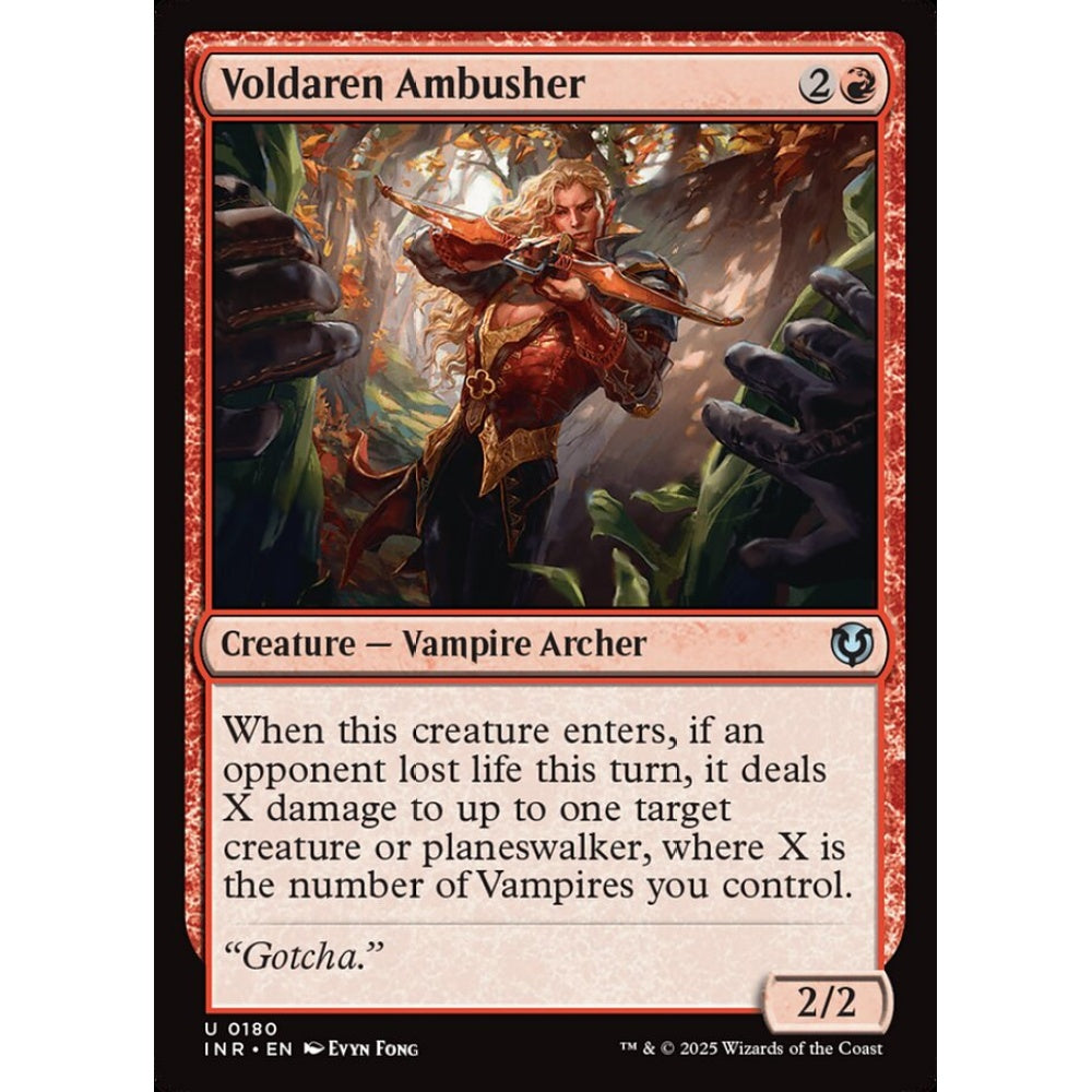 Voldaren Ambusher, 180, uncommon, Magic: The Gathering, Innistrad Remastered