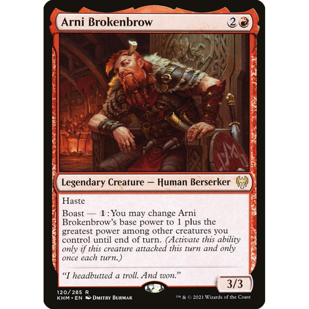 Arni Brokenbrow rare 120 Magic the Gathering Kaldheim