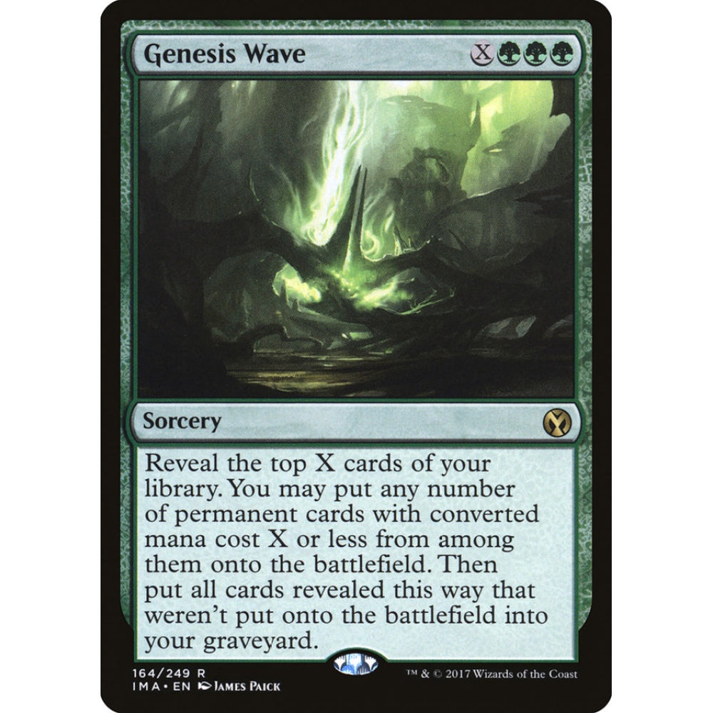 Genesis Wave rare 164 Magic the Gathering Iconic Masters