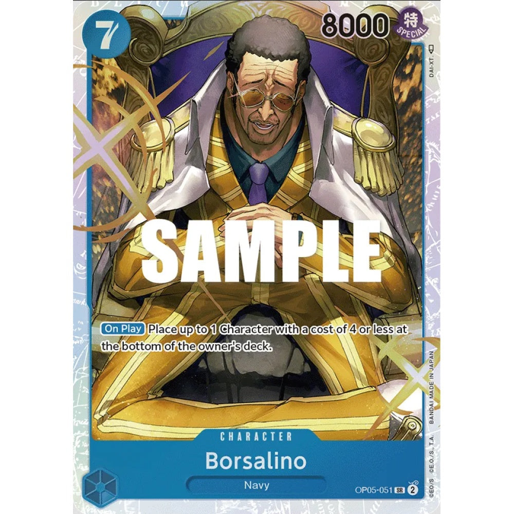 Borsalino, OP05-051, Super Rare, One Piece, Awakening of the New Era