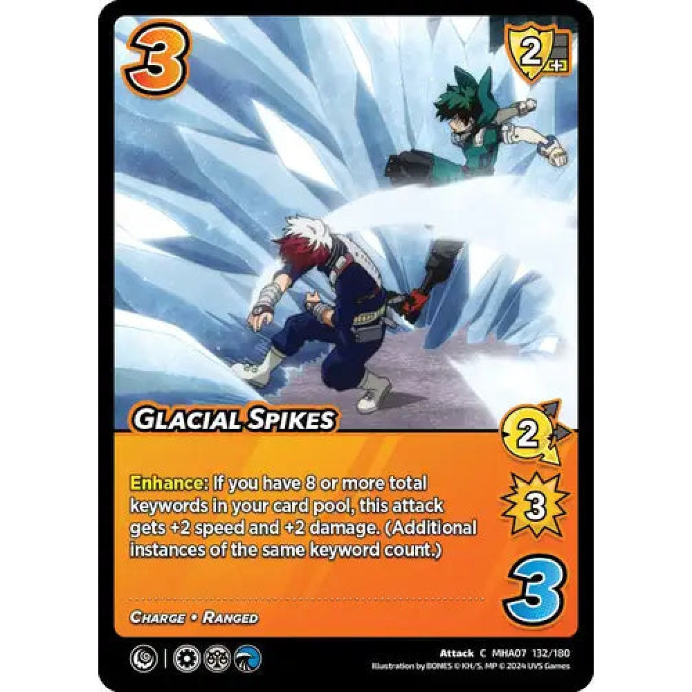 Glacial Spikes, 132/180, C, UniVersus, MHA07 Girl Power