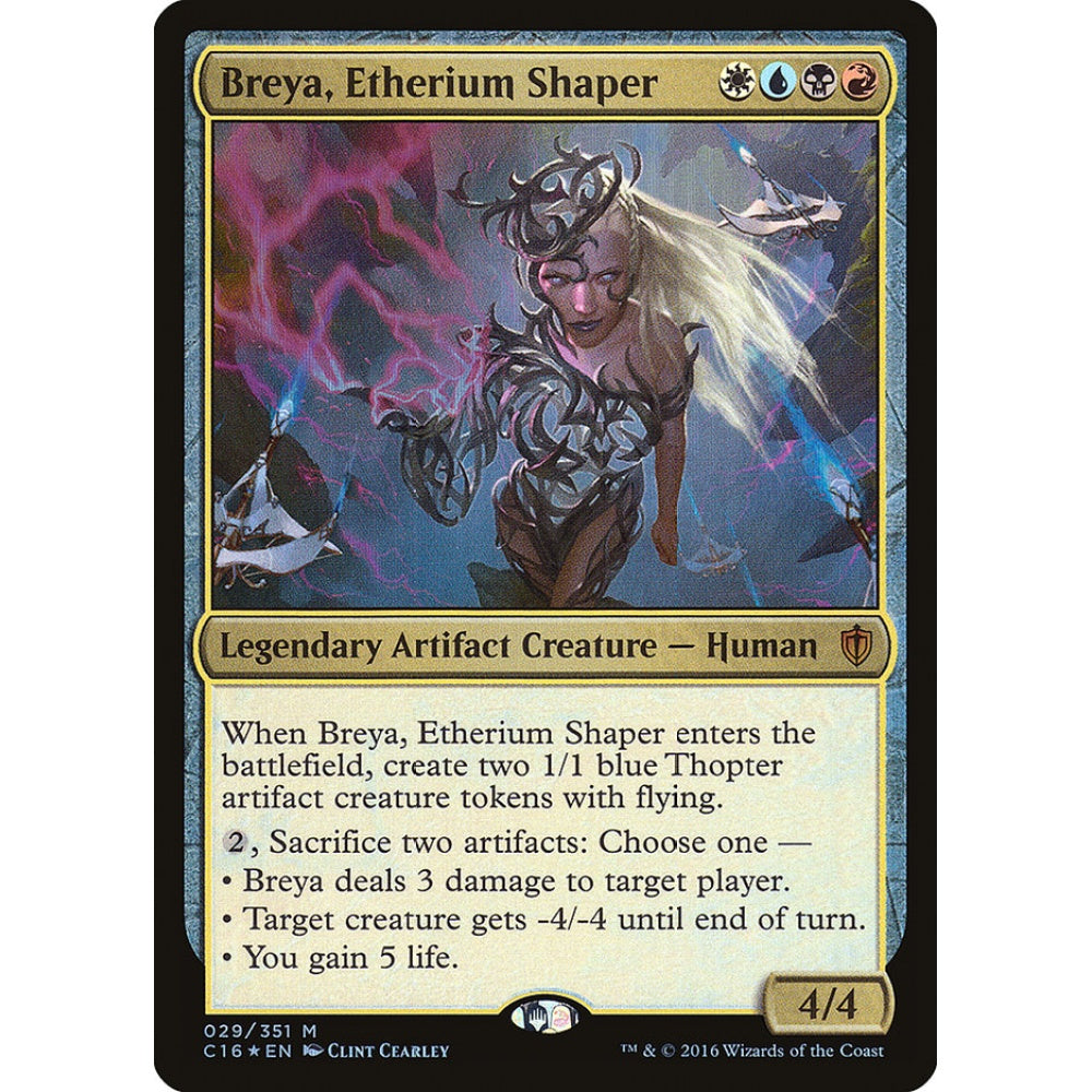 Breya, Etherium Shaper mythic 29 Magic the Gathering Commander 2016