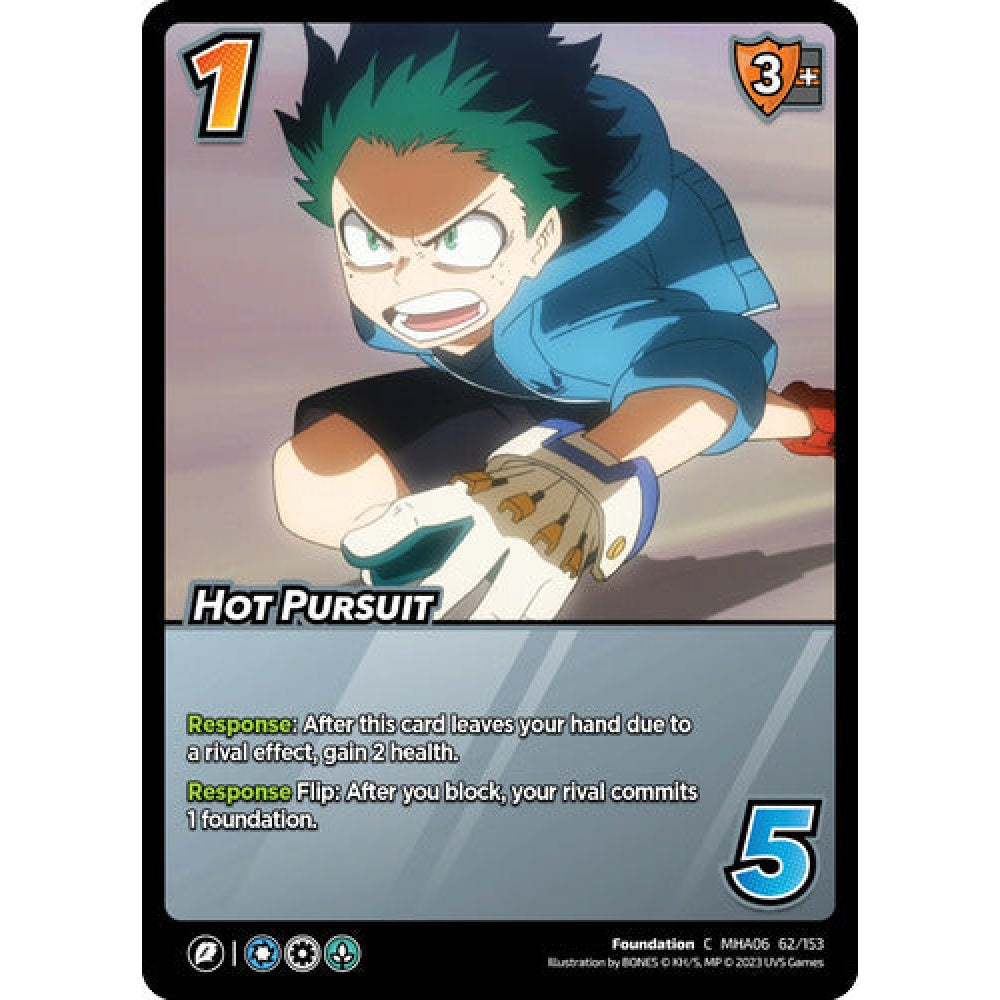 Hot Pursuit, 62/153, C, UniVersus, MHA06 Jet Burn