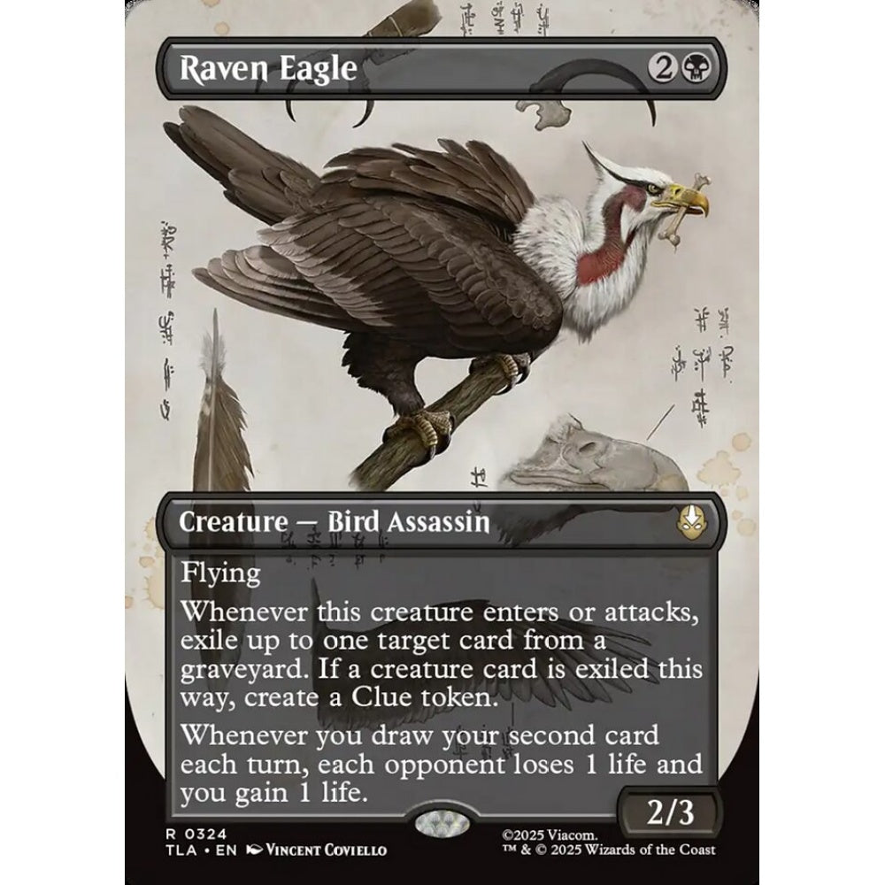 Raven Eagle rare 324 Magic the Gathering Avatar: The Last Airbender