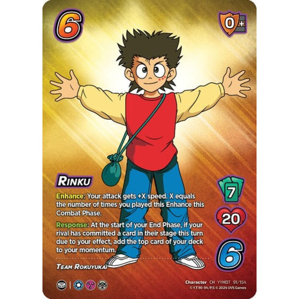 RINKU, 91/154, XR-CH, UniVersus, Yu Yu Hakusho: Dark Tournament