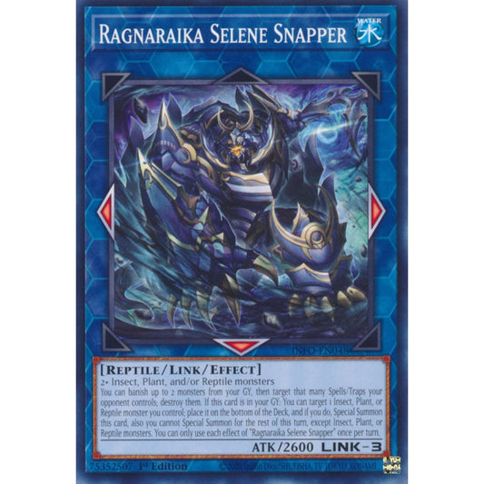 Ragnaraika Selene Snapper INFO-EN048 Common Common Yu-Gi-Oh The Infinite Forbidden in Art