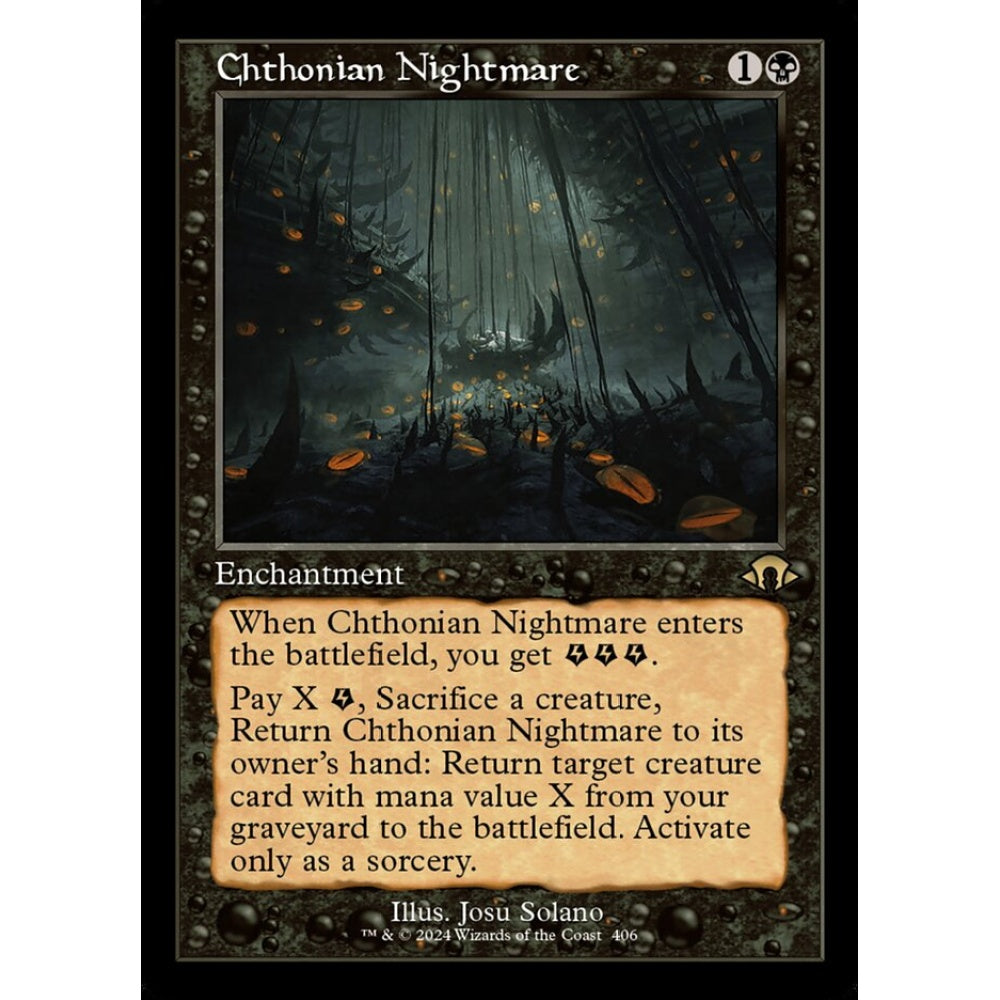 Chthonian Nightmare, 406, rare, Magic: The Gathering, Modern Horizons 3