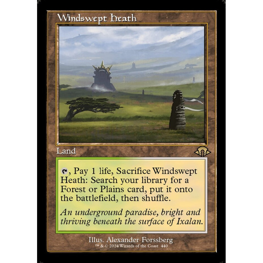 Windswept Heath, 440, rare, Magic: The Gathering, Modern Horizons 3