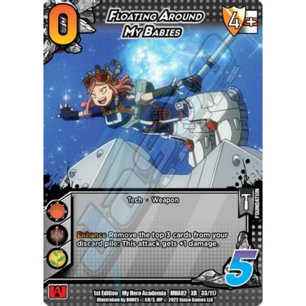 Floating Around My Babies, 33/117, XR, UniVersus, MHA02 Crimson Rampage