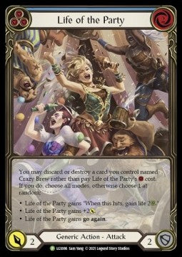 Life of the Party (Blue) (Extended Art Rainbow Foil)
