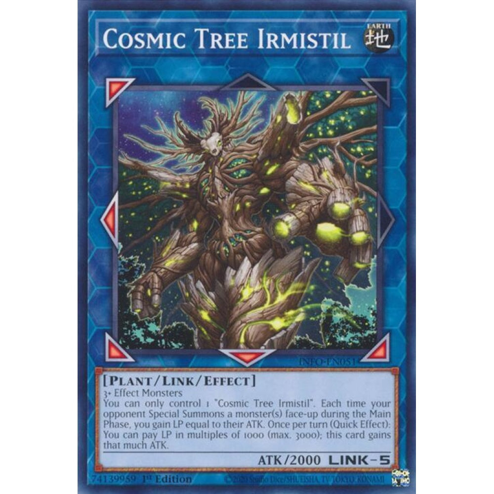 Cosmic Tree Irmistil INFO-EN051 Common Yu-Gi-Oh The Infinite Forbidden
