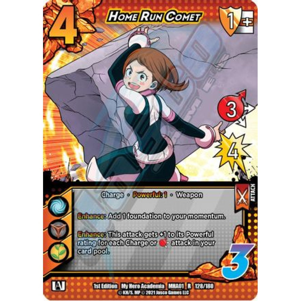 Home Run Comet, 128/180, R, UniVersus, MHA01 My Hero Academia