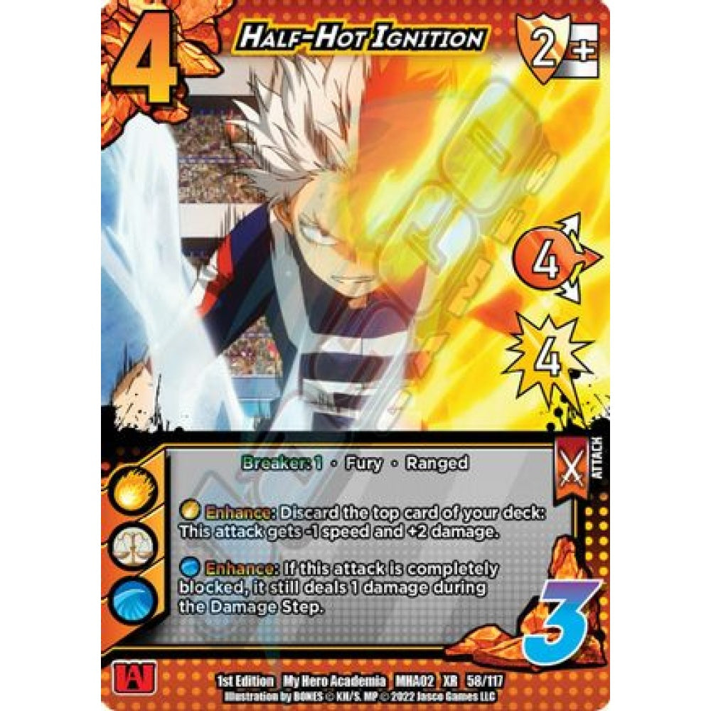 Half-Hot Ignition, 58/117, XR, UniVersus, MHA02 Crimson Rampage