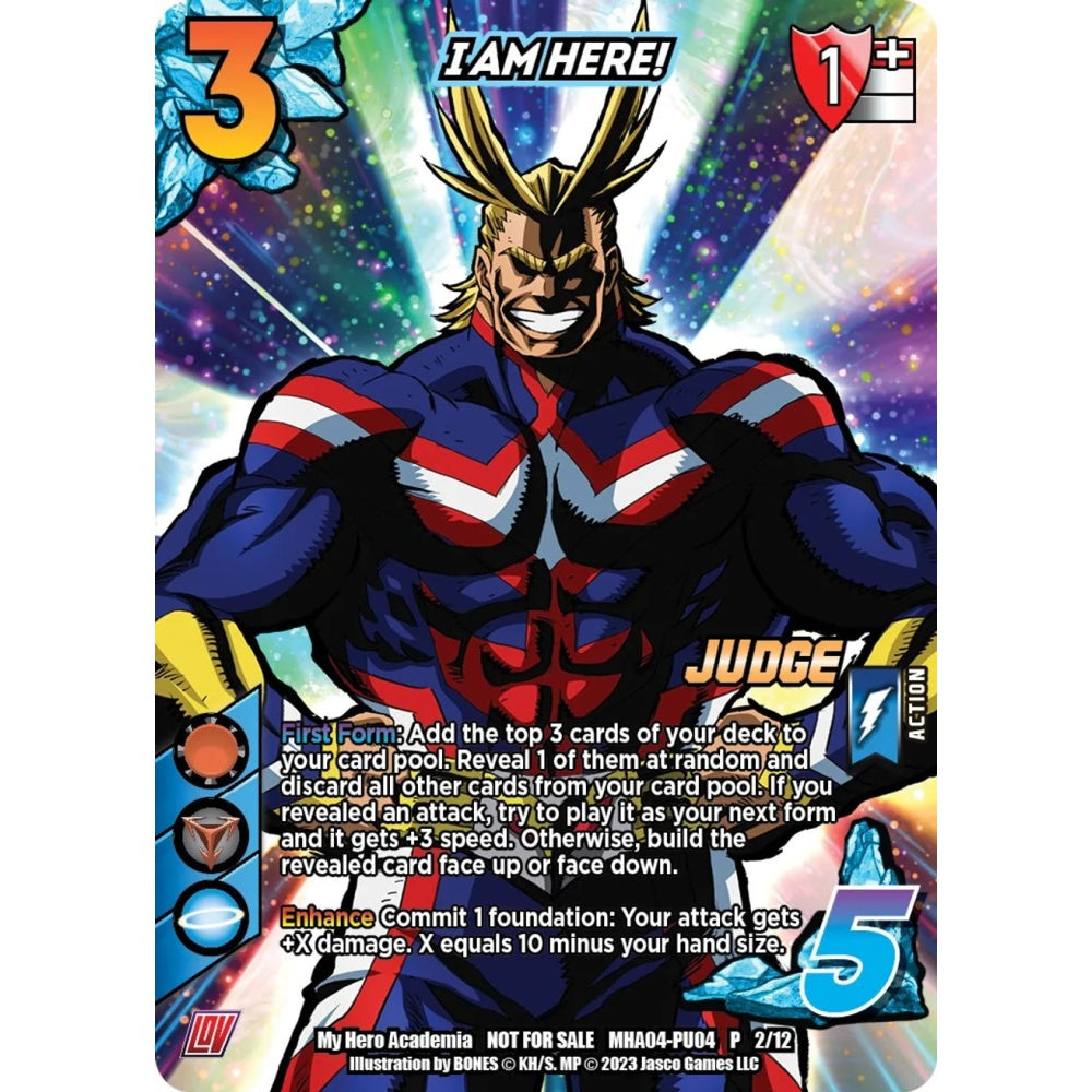 I AM HERE!, 2/12, P, UniVersus, Promos