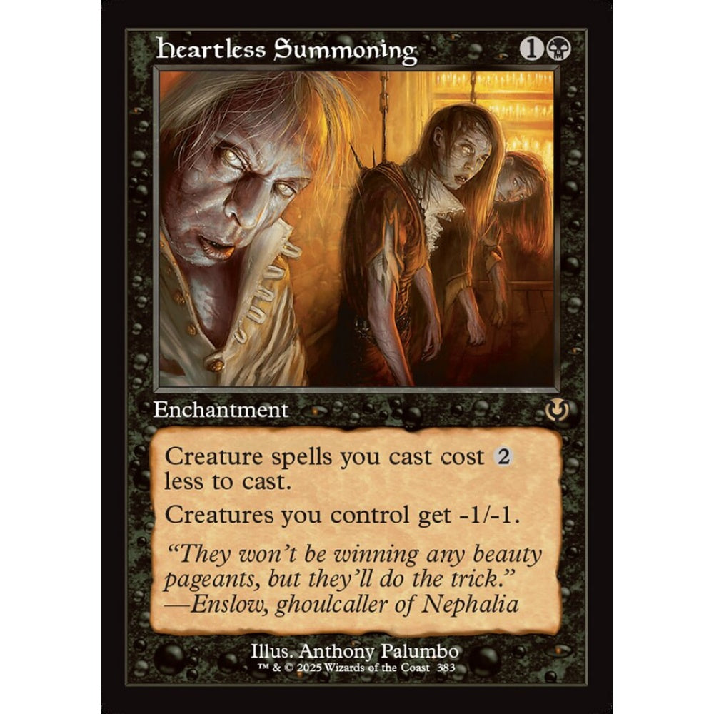 Heartless Summoning, 383, rare, Magic: The Gathering, Innistrad Remastered