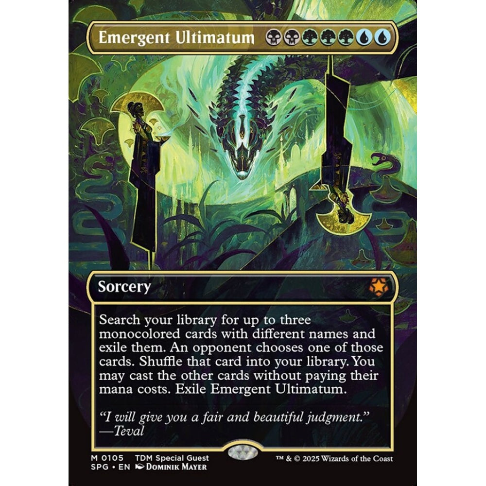 Emergent Ultimatum mythic 105 Magic the Gathering Special Guests
