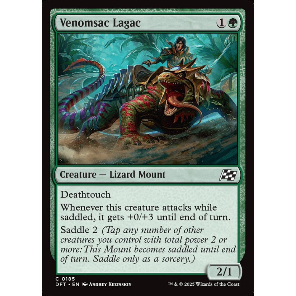 Venomsac Lagac, 185, common, Magic: The Gathering, Aetherdrift