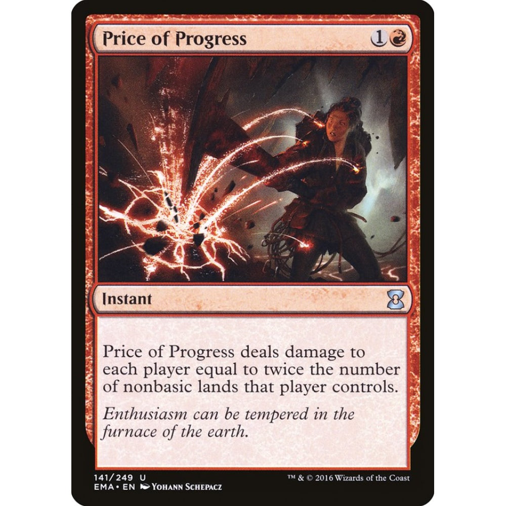Price of Progress uncommon 141 Magic the Gathering Eternal Masters