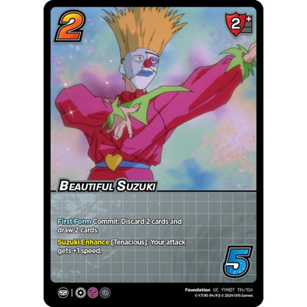 Beautiful Suzuki, 114/154, UC, UniVersus, Yu Yu Hakusho: Dark Tournament