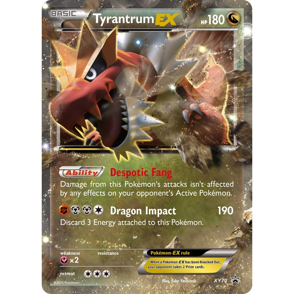 Tyrantrum-EX Promo XY70 Pokemon Card Game XY Promos