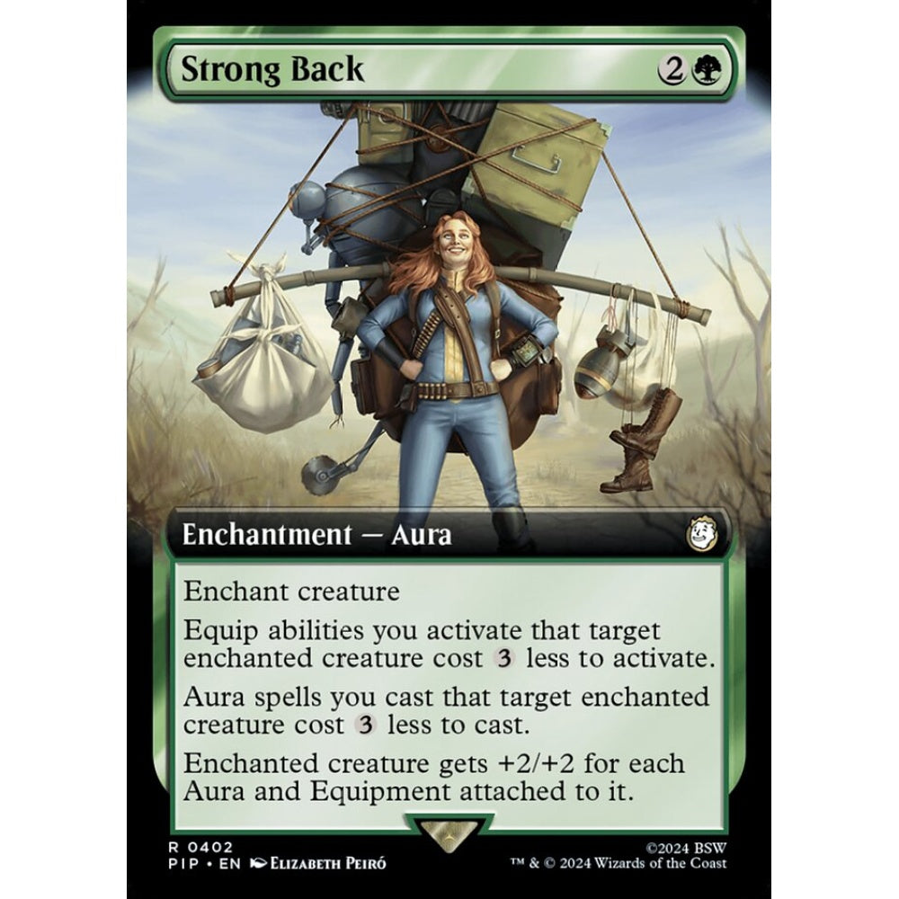 Strong Back rare 402 Magic the Gathering Fallout