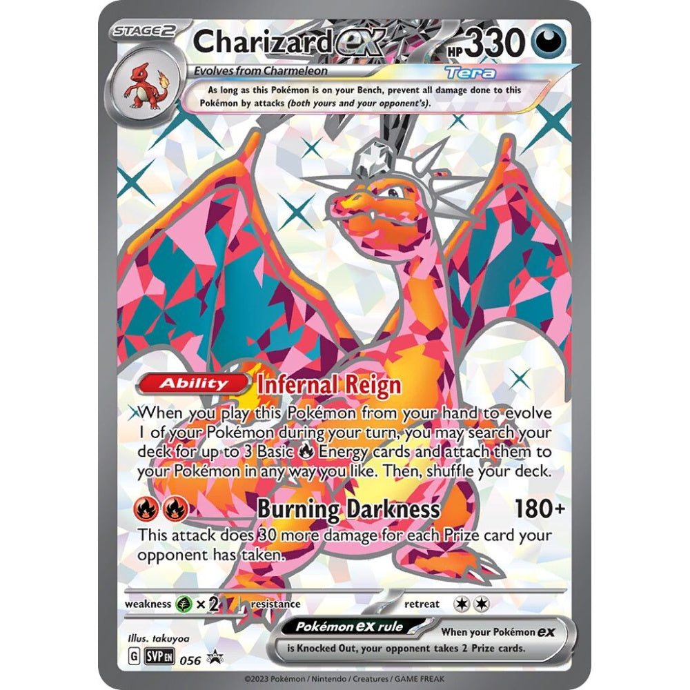 Charizard ex Promo 056 Pokemon Card Game Scarlet & Violet Promos