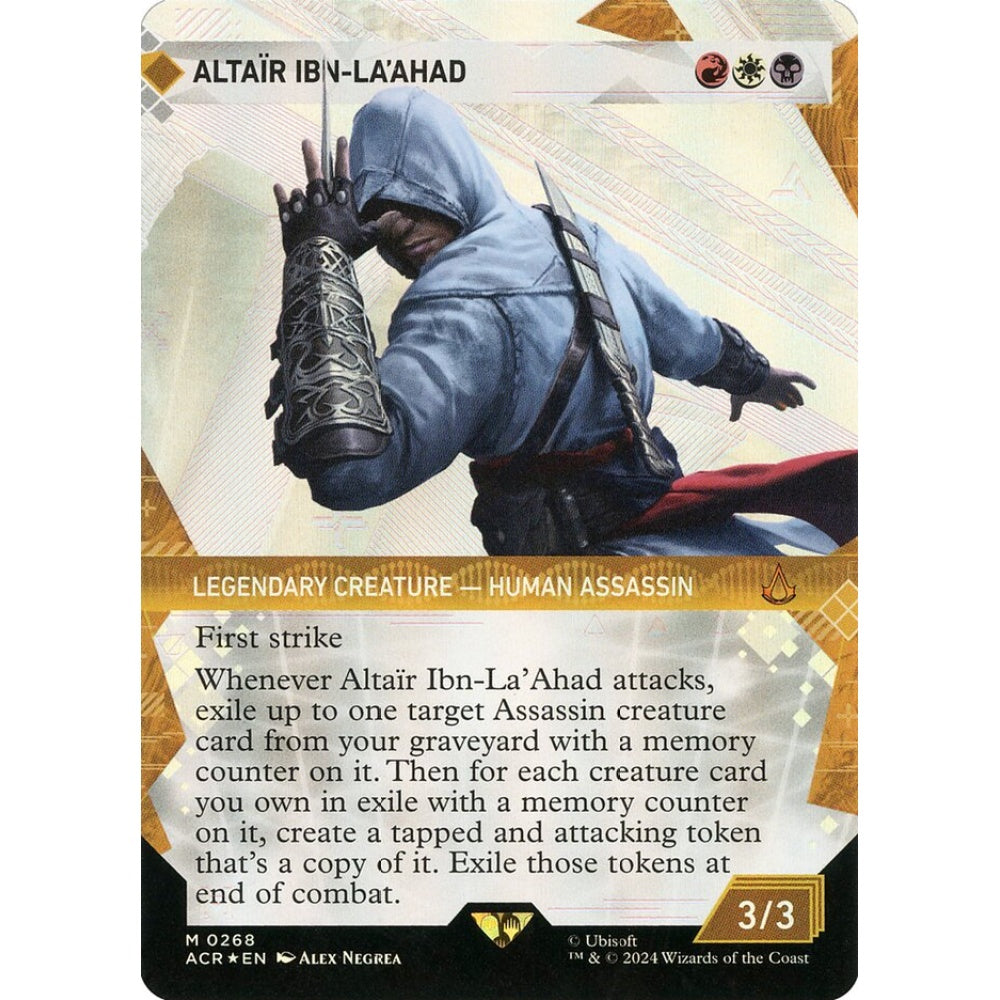 Altaïr Ibn-La'Ahad mythic 268 Magic the Gathering Assassin's Creed