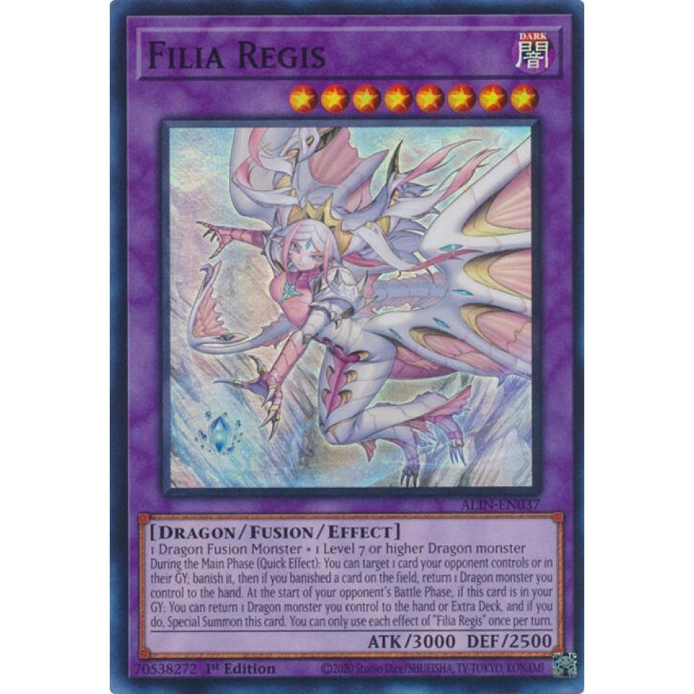 Filia Regis ALIN-EN037 Super Yu-Gi-Oh Alliance Insight