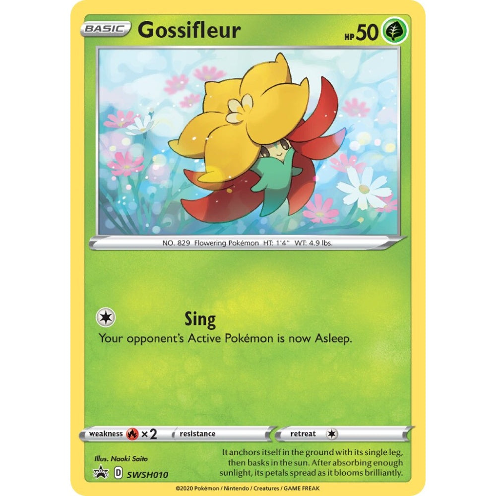 Gossifleur Promo SWSH010 Pokemon Card Game Sword & Shield Promos