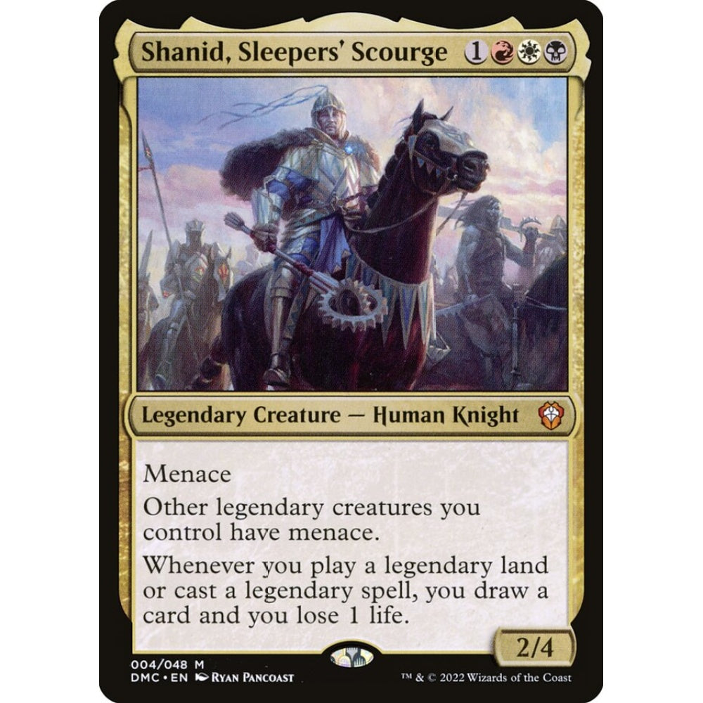Shanid, Sleepers' Scourge mythic 4 Magic the Gathering Dominaria United Commander