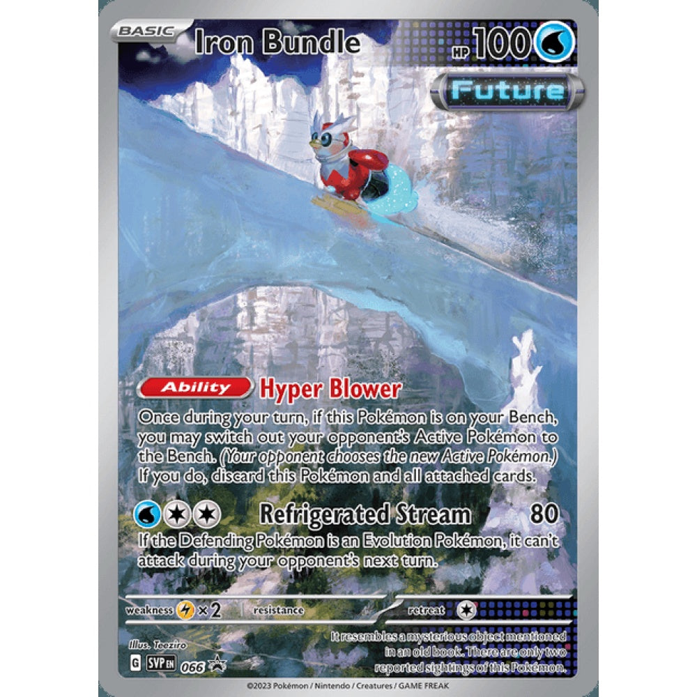 Iron Bundle Black Star Promo 66 Pokemon Card Game Scarlet & Violet Promos