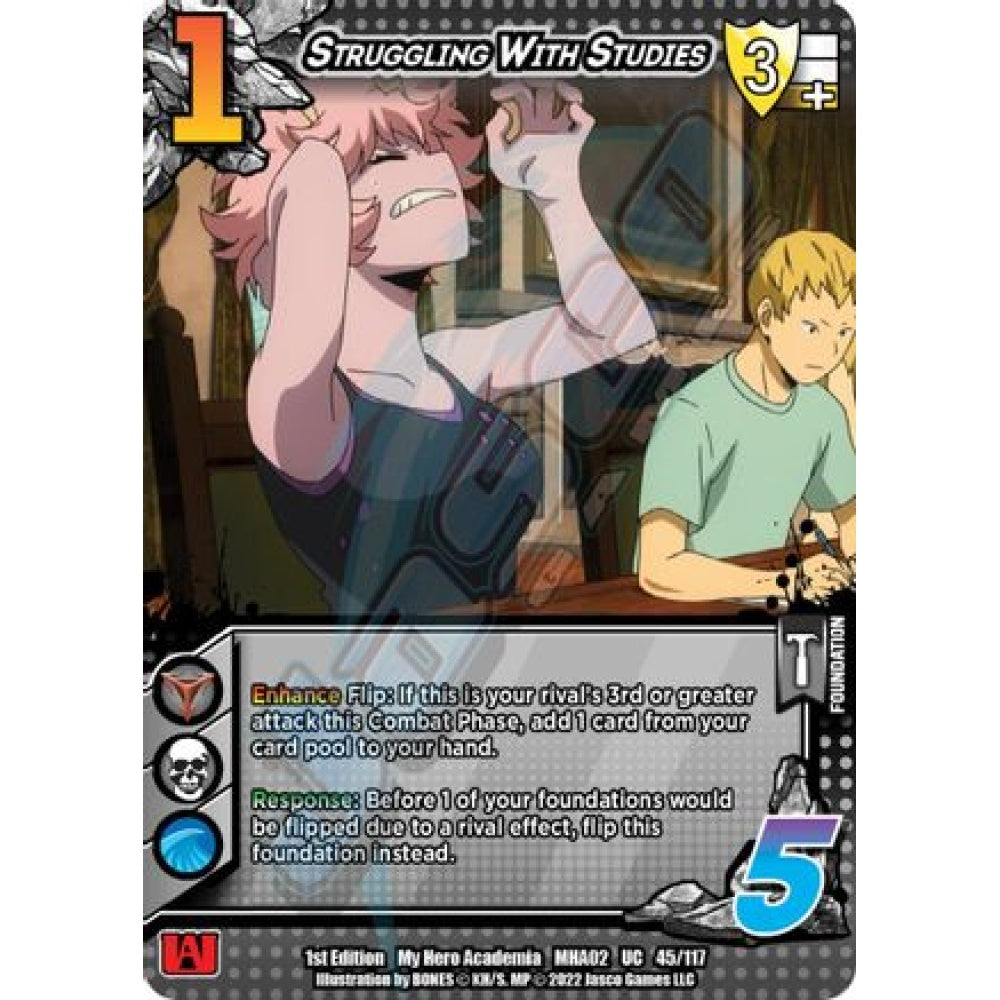 Struggling With Studies, 45/117, UC, UniVersus, MHA02 Crimson Rampage