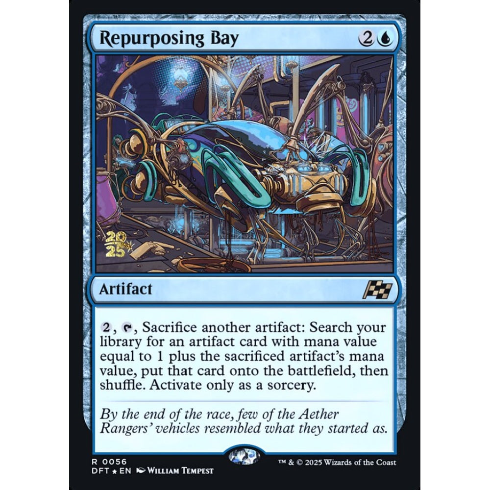 Repurposing Bay rare 56s Magic the Gathering Aetherdrift Promos