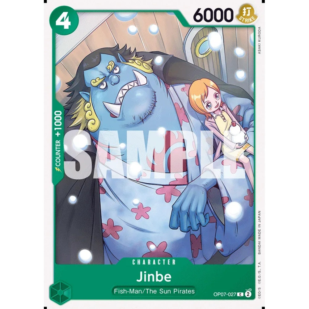 Jinbe, OP07-027, Common, One Piece, 500 Years in the Future