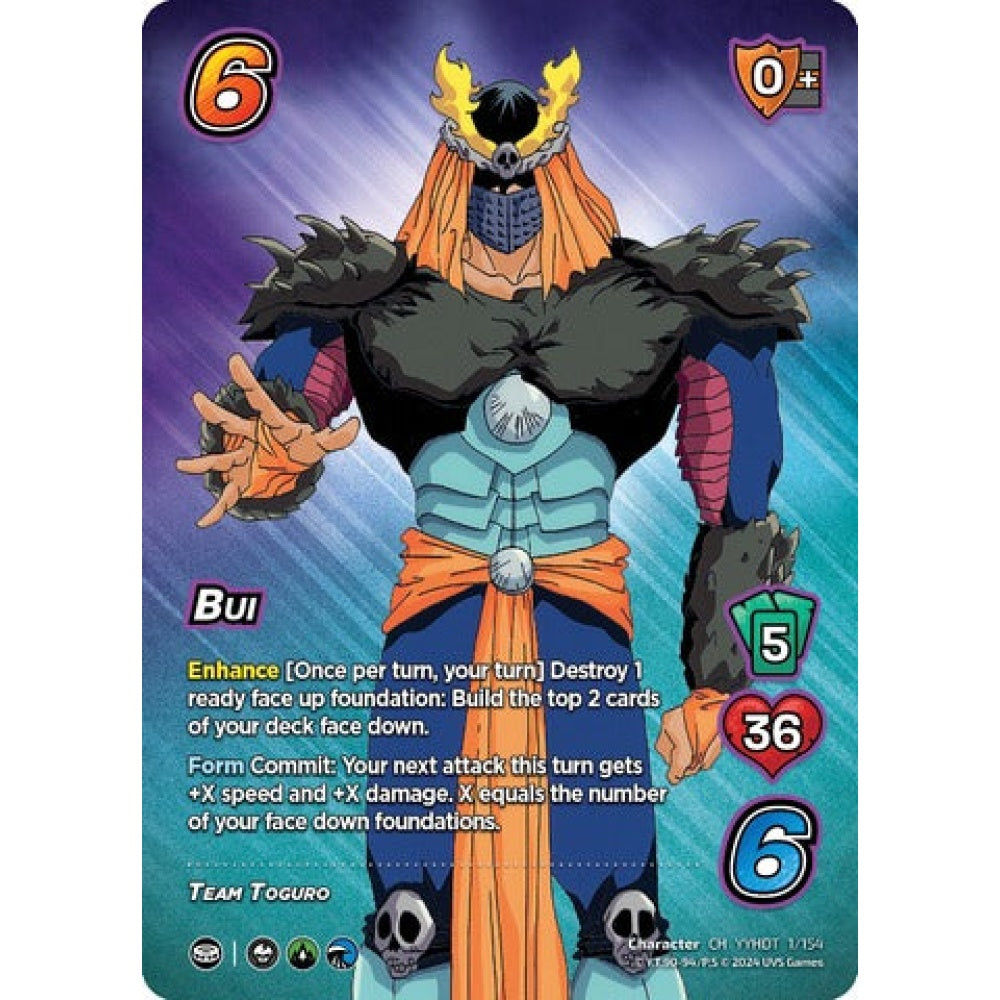 BUI, 1/154, XR-CH, UniVersus, Yu Yu Hakusho: Dark Tournament