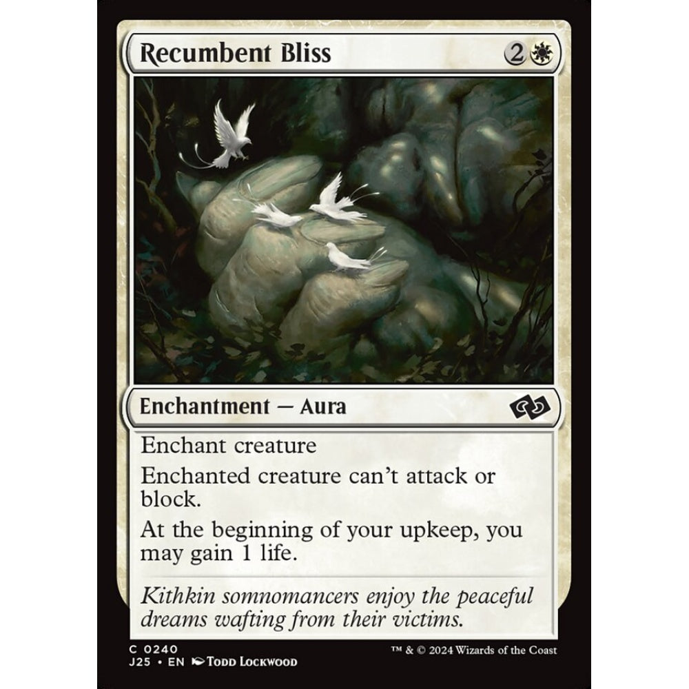 Recumbent Bliss, 240, common, Magic: The Gathering, Foundations Jumpstart
